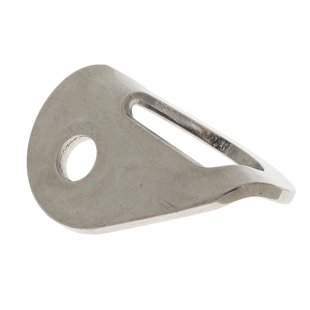 30KN Durable Mountaineering Rock Climbing Caving Anchor Bolt Hanger Plate Silver