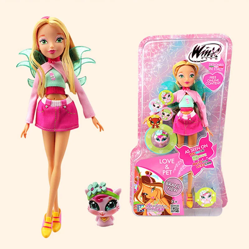 Believix Fairy&Lovix Fairy Rainbow Colorful Girl Doll Action Figures Fairy Bloom Dolls with Classic Toys for Girl Gift 25