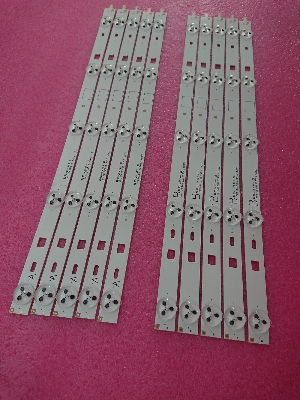 10pcs tira conduzida luz de fundo para 04