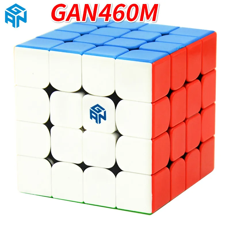 GAN 460 M 4*4 Магнитный Профессиональный скоростной магический куб 4x4x4 головоломка