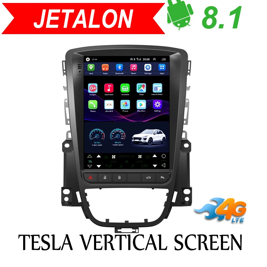 Jetalon Smart Car Navigation 4G Network for Buick Excelle GT XT 2010 2011-2014 stereo Android Car GPS Vertical radio Reversing