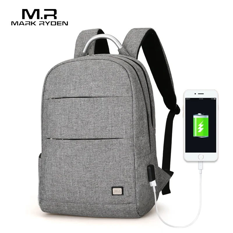 Mark Ryden Travel Usb Charging Anti-thief Backpack Waterproof Fashion Portable Bag Male Business Leisure Outdoor