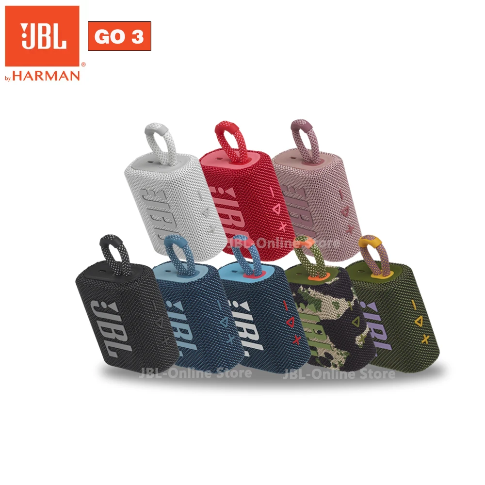Портативный Bluetooth-динамик JBL GO 3 спортивная водонепроницаемая динамика