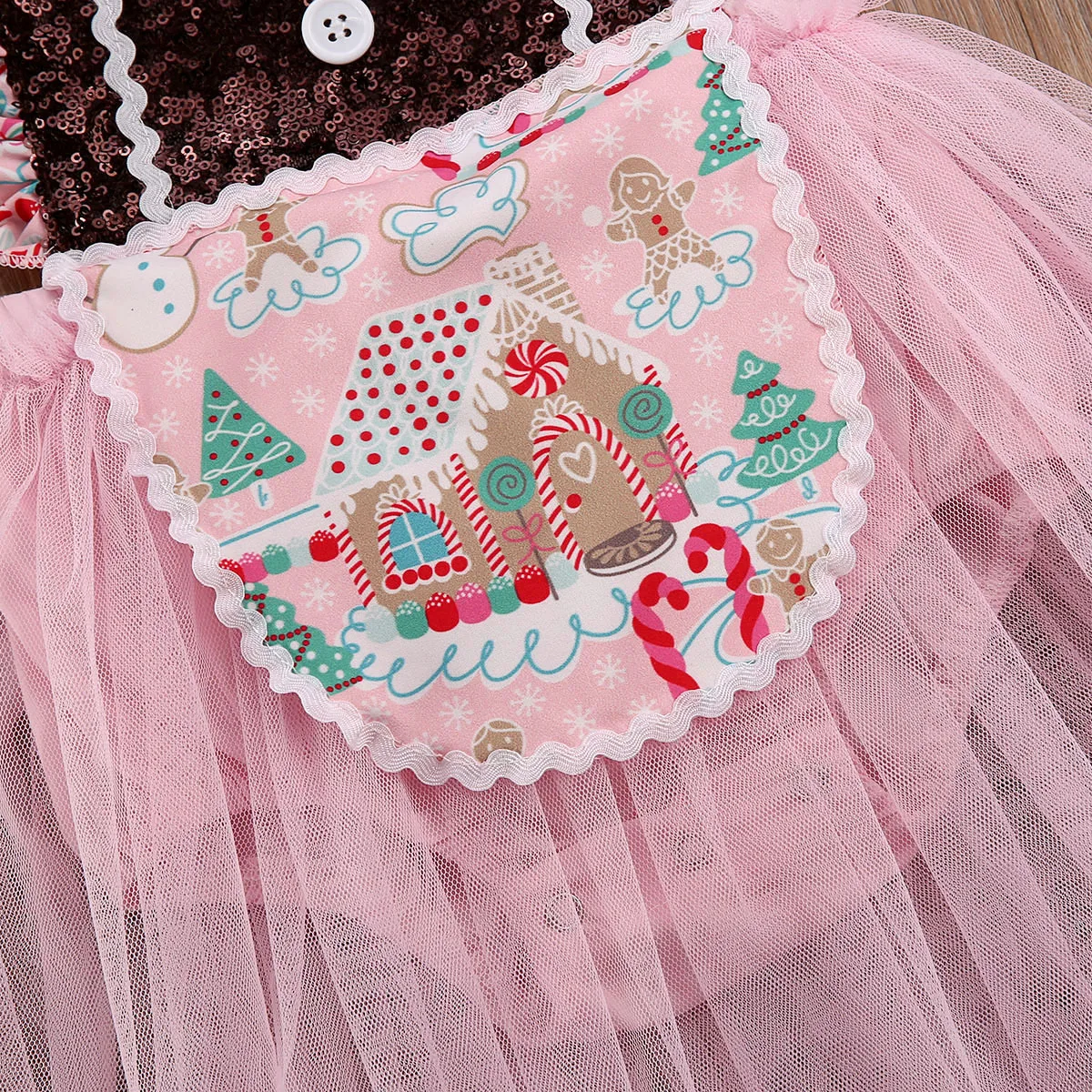 Baby Summer Clothing Christmas print Newborn Tutu Baby Girl Pettiskirt Bodysuits Dress Tutu Strap Xmas Romper