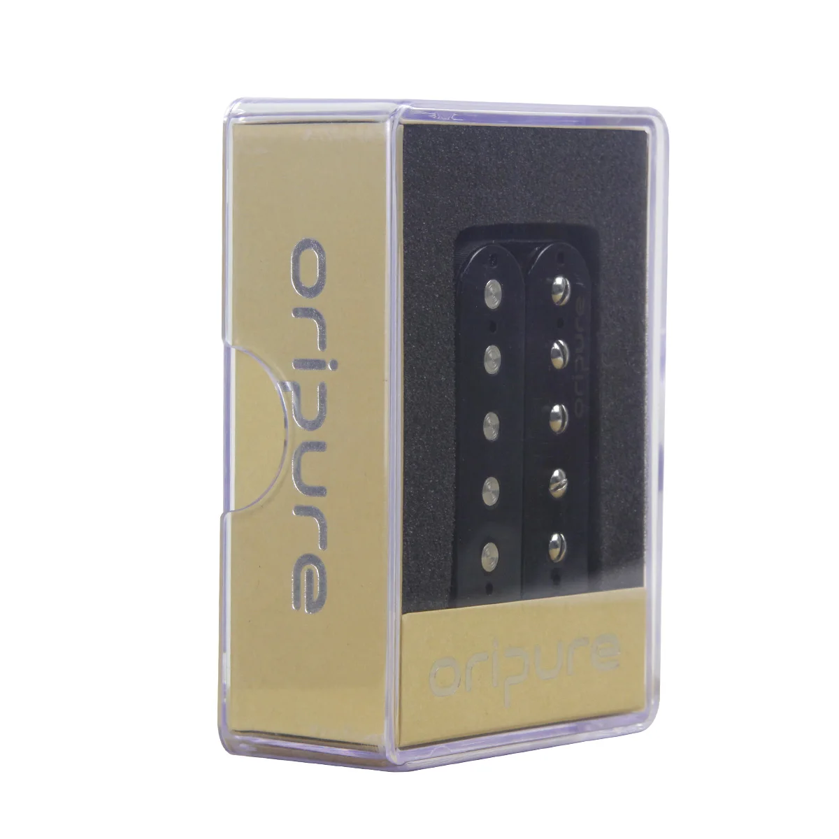 Oripure Alnico 5 хамбакер звукосниматель мостовой гитары 14K Твердый звук черный/белый в