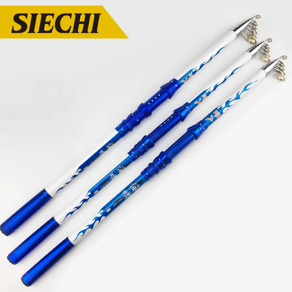 SIECHI 2 1 М 4 7 3 0 6 м портативная телескопическая удочка Высокоэффективная для