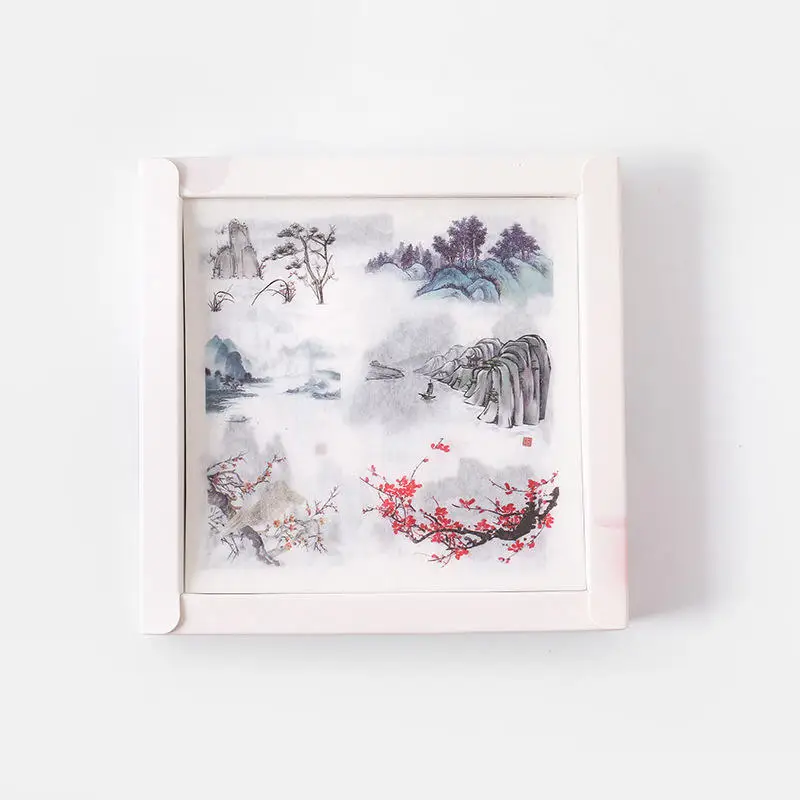 7 Японский милый элемент коллажа, подарочный набор, креативные Декоративные Канцелярские наклейки, скрапбукинг, сделай сам, дневник, альбом, этикетка - Цвет: 7