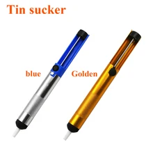 

Aluminum Metal Desoldering Suction Tin Pump Soldering Sucker Pen Vacuum Removal Tool Iron Desolder Hand Welding Tool