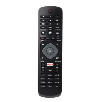 

Black Remote Control Controller Replacement for Philips NETFLIX Smart TV 398GR08BEPHN0012HT 1635008714 43PUS6162