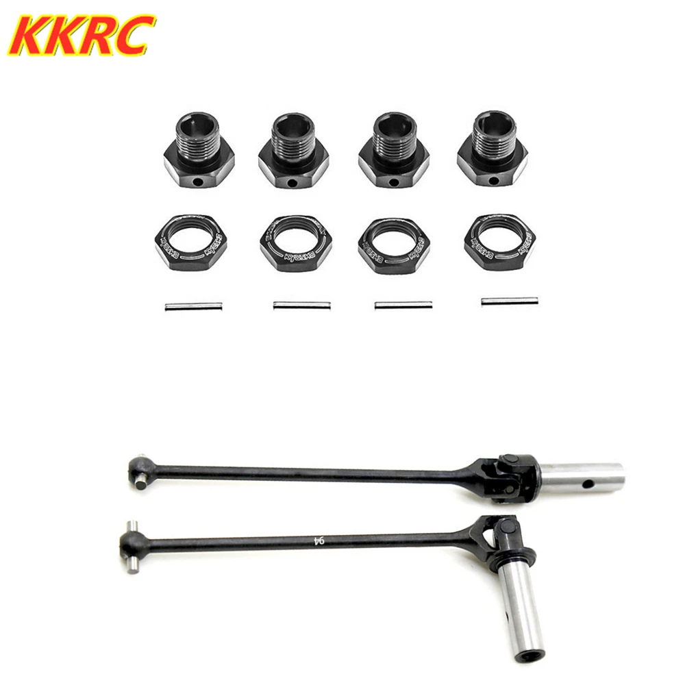 1set 94MM CVD Drive Shaft Transmission Shaft with Wheel Hex Hubs