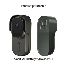 Sonnette vidéo sans fil Tuya, pour maison connectée, vision HD 1080P, wi fi, veilleuse intelligente, nouveauté