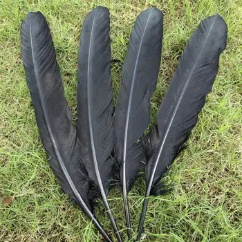 

Hot Seling 50 pcs Rare Black 16-20 inches/40-50 cm pheasant feathers Perfect Design diy Wedding hot variety of decorative
