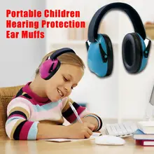 Детские наушники с шумоподавлением, АБС-пластик, Защита слуха, защитные наушники, шумоподавление, защита для ушей для ребенка