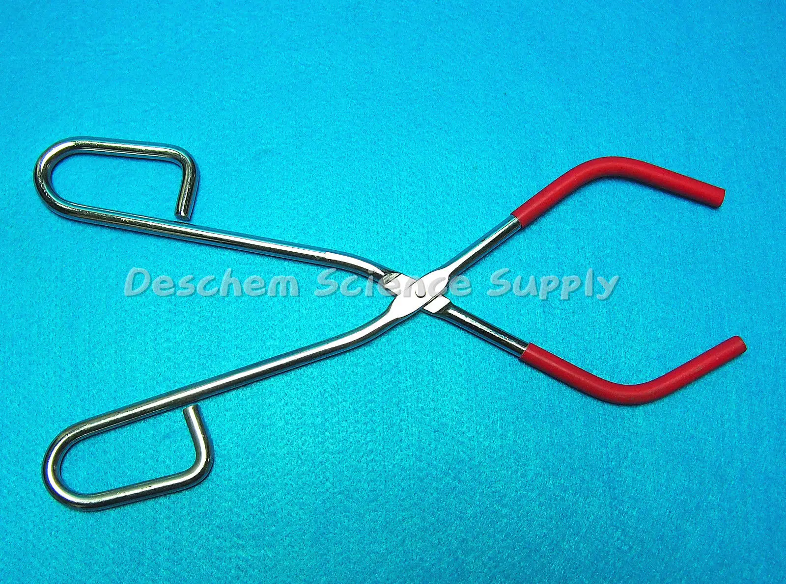 Lab Beaker Tongs Iron Holder Clip Total Length 260mm