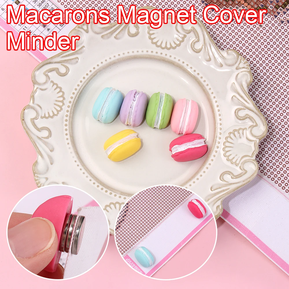 Macarons DIY Painting Tools Magnet Cover Minders Diamond