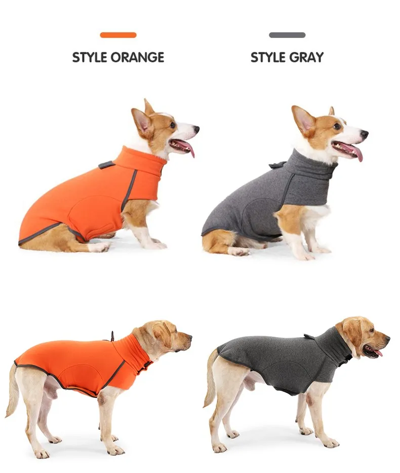 Dog Hoodies Warm Fleece - Soft, Comfortable