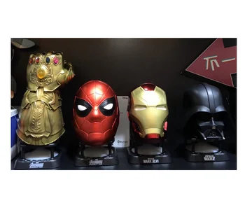 

Marvel Wlireless Bluetooth Speaker Spider man Bass Column Portable Cartoon desktop audio AUX TF Subwoofer Stereo Loudspeaker
