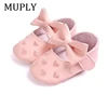 Baby PU Leather Baby Boy Girl Baby Moccasins Moccs Shoes Bow Fringe Soft Soled Non-slip Footwear Crib Shoes ► Photo 2/6