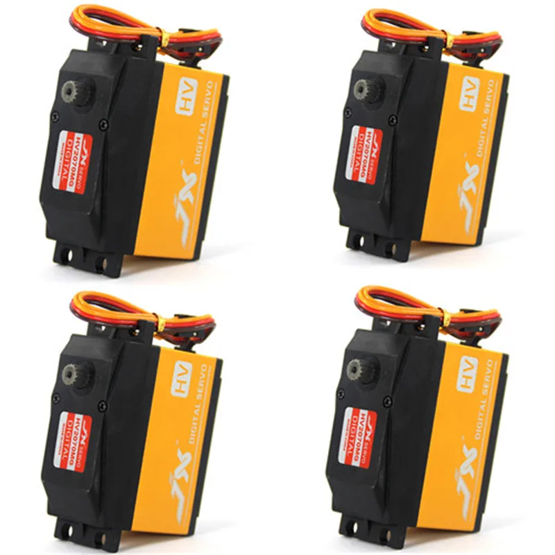 4pcs Jx Aluminium Pdihv2070mg 73kg Cnc Metal Gear Hv Core Digital