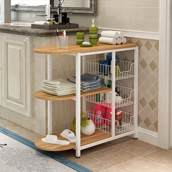 

Kitchen racks floor multi-layer storage shelf oven shelf microwave oven shelf storage rack dish rack cabinet