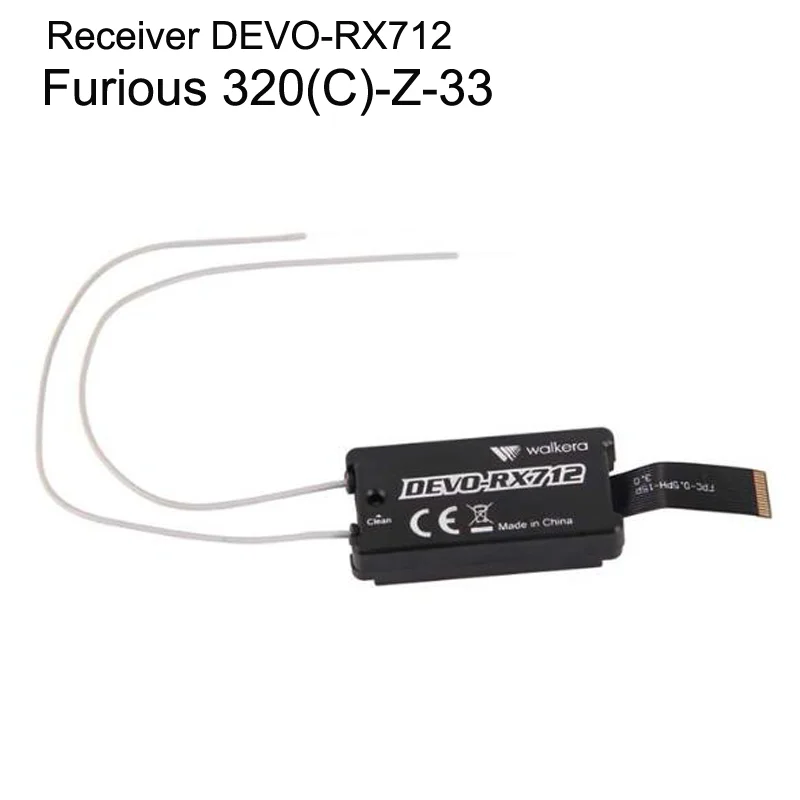 

1Set Receiver GPS Version Aerial Accessories For Walkera Furious 320(C)-Z-33 DEVO-RX712 RC Drone Racing Quadcopter Spare Parts