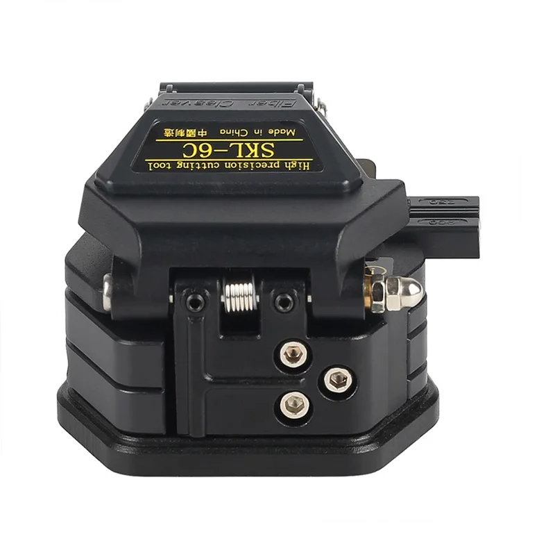 High Precision SKL-6C Cleaver Cable Cutting Knife FTTH Fiber Optic Cutter 16 Surface Blade