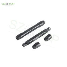 

200pcs Drop Cable Protection Box Optical Fiber Protection Box Small Round Tube Heat Shrink Tubing to Protect Fiber Splice Tray