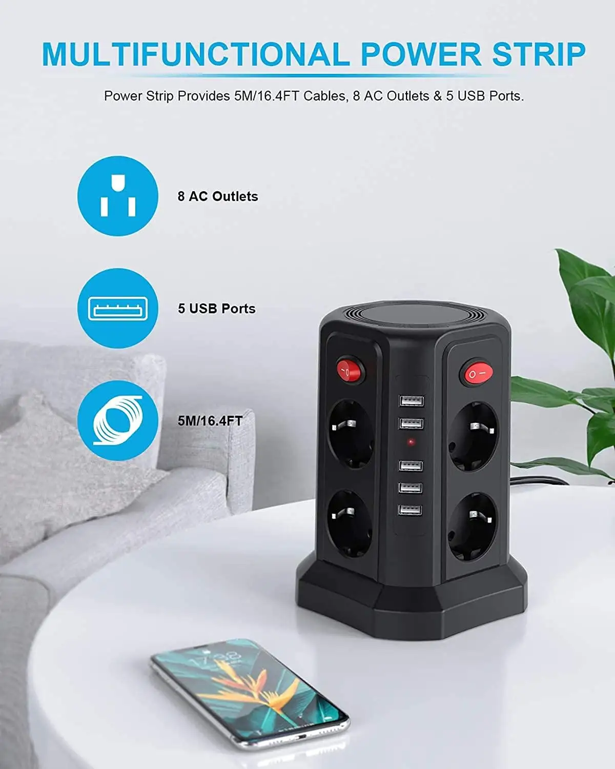 US Tuya Smart Touch Switch100V-240V Wall Switches