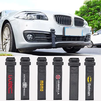 

1 piece Decorative Trailer Belt for Batman for Ford Audi Benz BMW Toyota Honda Subaru Mazda Universal Racing Tow Strap Sticker