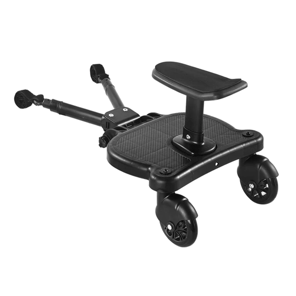 Baby Trolley Organizer Stroller Pedal Adapter Twins Hitchhiker Second Child Auxiliary Trailer Kids Standing Plate Scooter