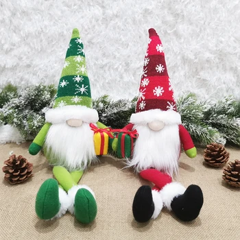 

Old Man Christmas Dolls Christmas Decoration Faceless Dolls Ornaments Gift Party Home Tree Party Decorations ^_^