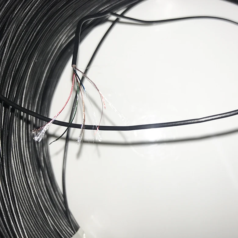 50 м 2core 3core 4core 5core изолированный провод эмалированный провод Ультра-мягкий провод обшитый провод кабель для наушников OD 1,4 мм многожильный провод