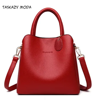 

Women's Bag 2020 New Middle-Aged Women's Bag Korean Version Of The Wild Shoulder Messenger Bags Fashion Atmosphere Handbag