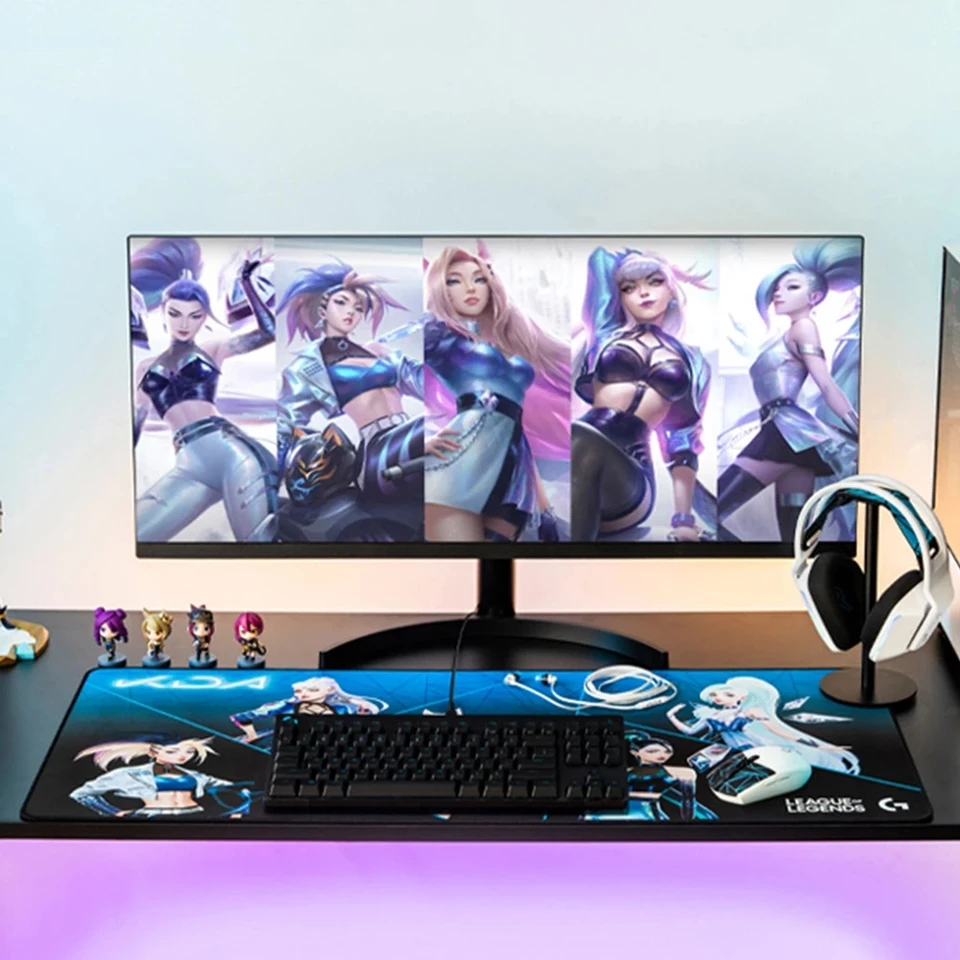 オリジナルロジクールkda G840限定版大型マウスパッド900*400*3