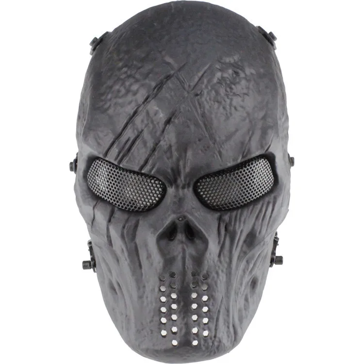 

Horror Iron Skeleton Props Riding Tactical Protection Mask America Captain Mask Chiefs Wildfire Knight Helmet