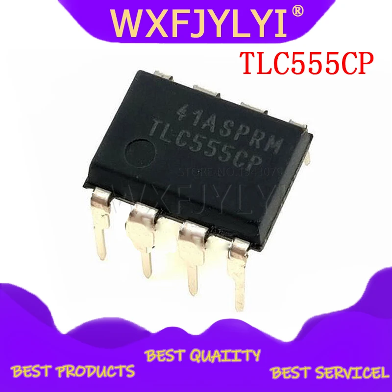 10 шт. TLC555CP DIP8 TLC555 DIP-8 555CP DIP TL555CP Новый и оригинальный | Электронные компоненты