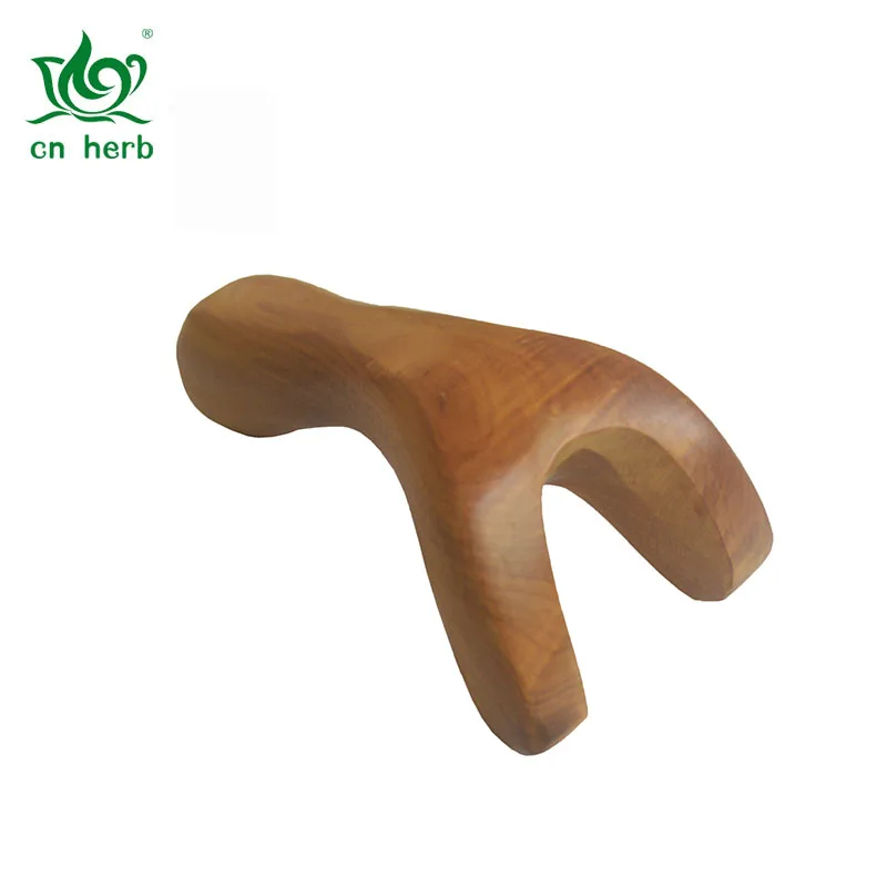 

Cn Herb Vietnam Mahogany Wood Real Wood The Massage Stick Neck Shoulder Waist Meridian Scrapping Care Reinforcement Bar 1 Piece