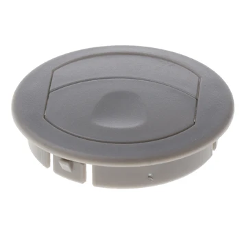 

Mini RV ATV Trailer Camper ABS Plastic Round A/C Vent Air Outlet for Universal