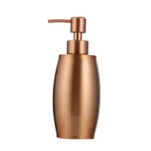 SH158 дозатор жидкого мыла для рук, розовый золотой флакон с помпой, бутылка для кухни, ванной, лосьон для рук и бутылочки для эфирных масел