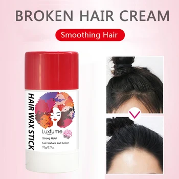 

Hair Edge Control Gel Stick Fixing Bangs Stereotypes Cream Hair Wax Stick Broken Not Greasy Hair Finishing Wax Hair Tool TSLM1