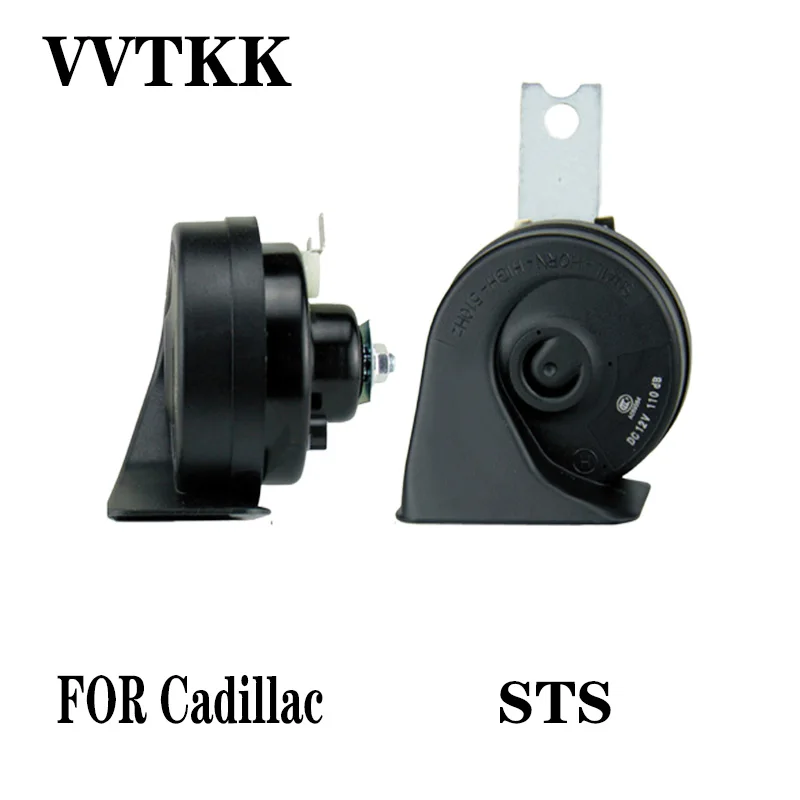 

VVTKK For Cadillac STS Multi-tone & Claxon Horns Loud 2019 New Car Klaxon Horn 12V Car Styling for Loudnes 110db Waterproof 3C