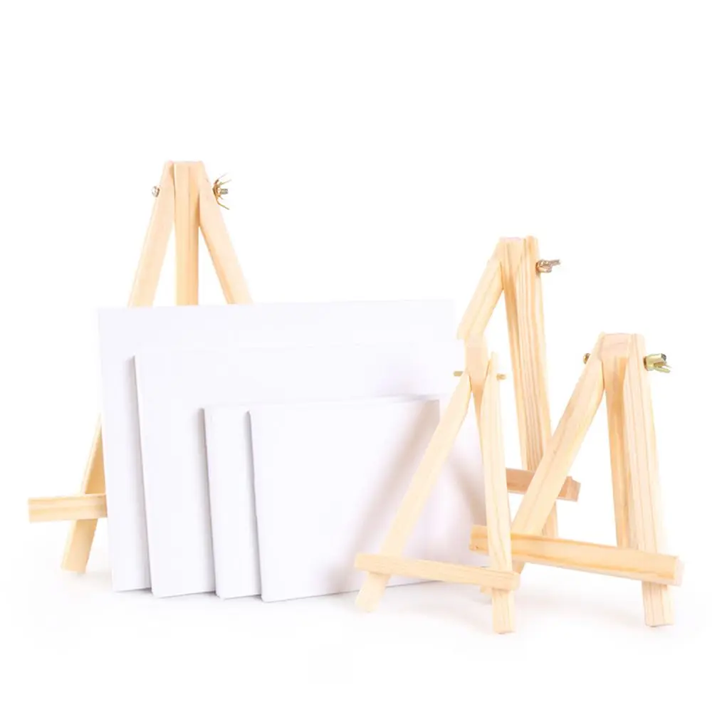 Painting Set Canvas Easel, Canvas Art Painting Kids