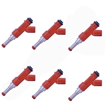 

Set Of 6 Fuel Injector Nozzles For Toyota Avalon Camry Rav4 Sienna Highlander Lexus Es350 Rx350 0780 23250-0P040