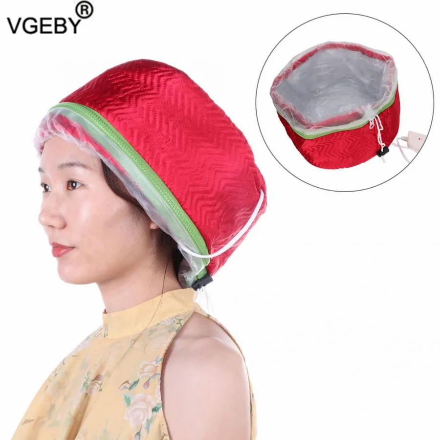 

Electric Hair Steamer Cap 3 Gears Temperature Adjustable Heating Cap Hair Care Tool Beauty SPA Thermal Treatment Nourishing Hat