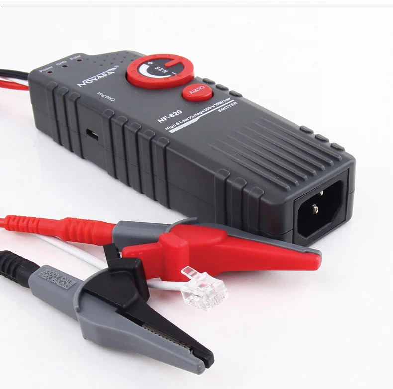 NOYAFA NF-820 underground wire locator locating the ceiling or in wall Wires Tracker Toner LAN Network Cable tester Line Finder