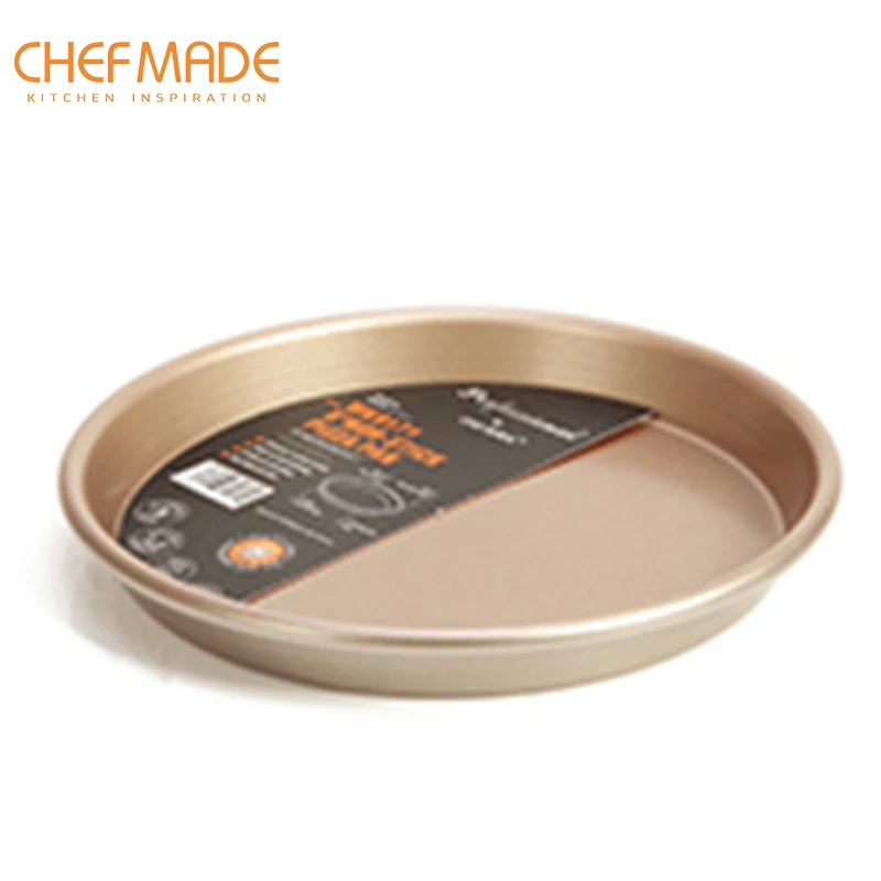 CHEFMADE гироборд с колесами 8 дюймов Круглая форма для кекса антипригарным