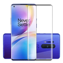 For Glass Oneplus 8 Pro Tempered Glass Screen Protector 3D Full Curved Cover One Plus 8 Pro Protective Glass For Oneplus 8 Pro