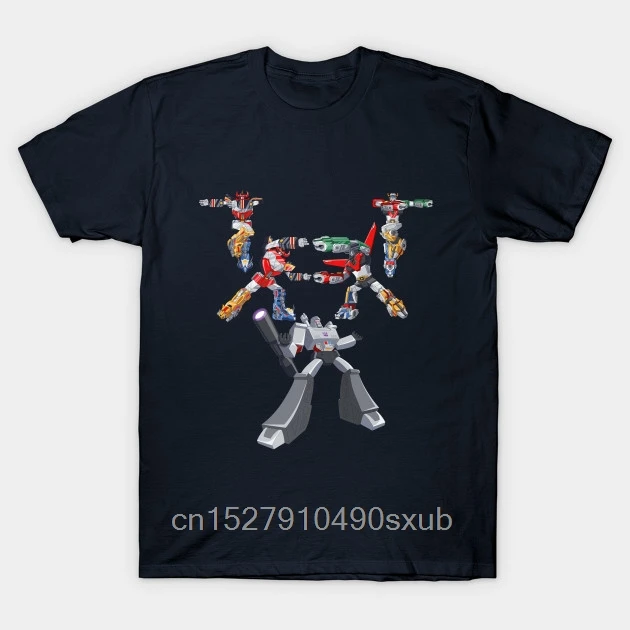 Модная летняя футболка MEGAzord volTRON MEGATRON Спортивная Мужская | одежда