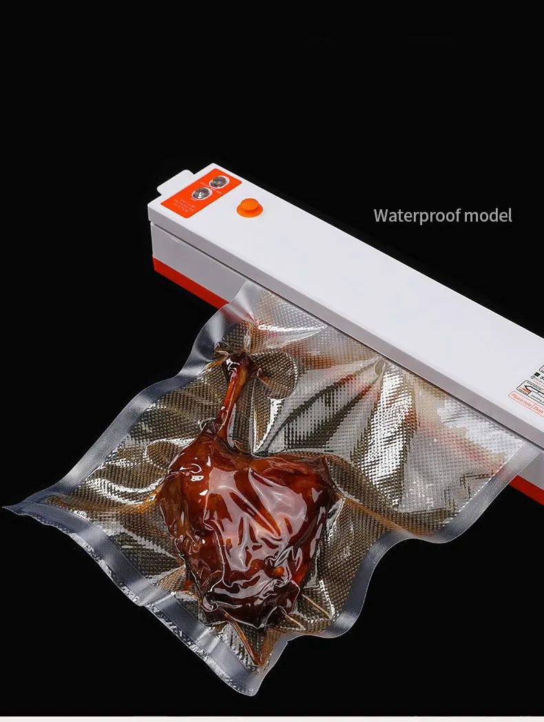 1 шт. пищевая вакуумная упаковочная машина бытовая кухонная техника Sous Vide содержит 10 Пищевых Герметичных пакетов