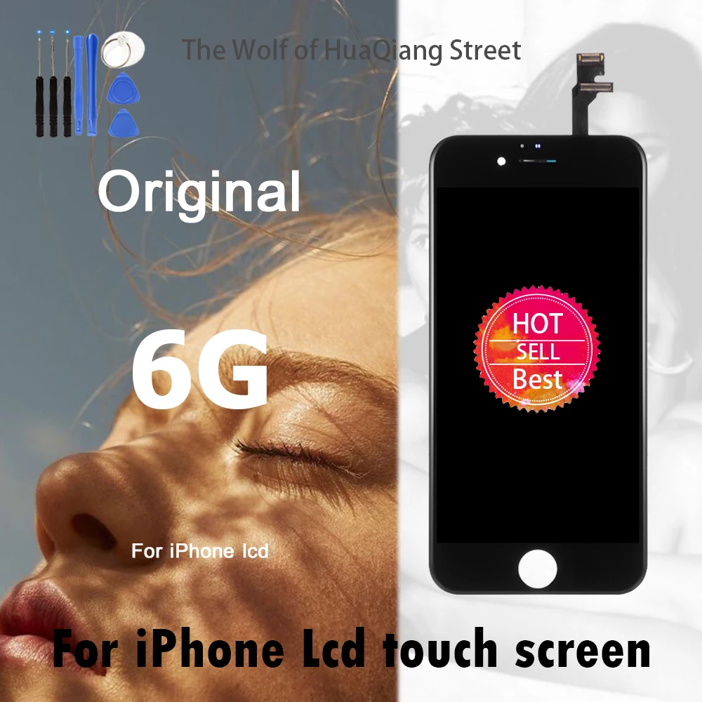 

New Original OEM LCD 1:1 Quality For iPhone 6G Display Screen Replacement LCD With LOGO Free Shipping